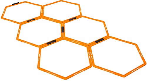 Rings Hexagonal Speed Agility Training Set