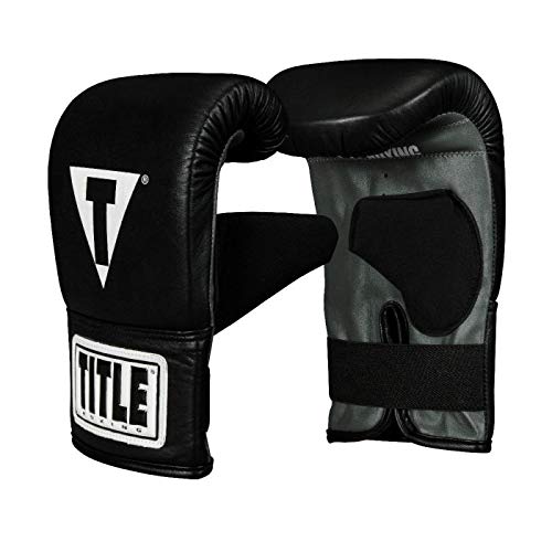 TITLE Boxing Pro Leather Bag Mitts 3.0