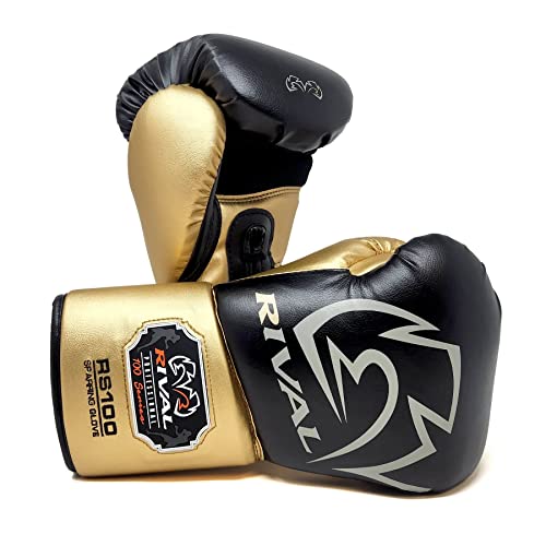 RIVAL Boxing RS100 Professional Lace-Up Sparring Gloves