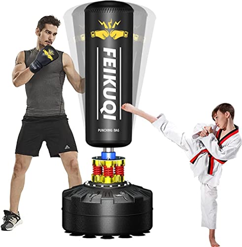 FEIKUQI Freestanding Punching Bag for Adult YouthKid