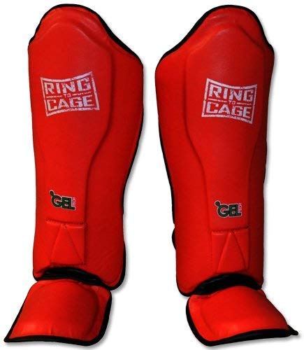 Ring To Cage Platinum GelTech Shin Guard