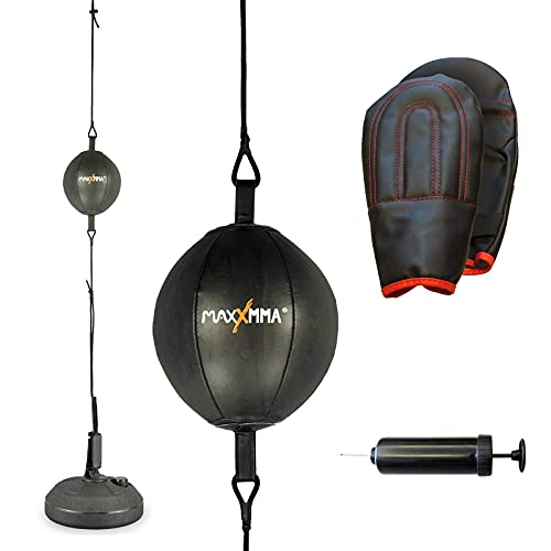 MaxxMMA Double-End Punching Bag Kit