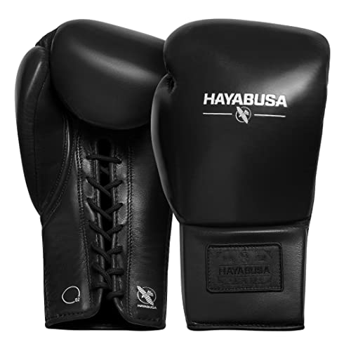 Hayabusa Pro Leather Lace-Up Boxing Gloves
