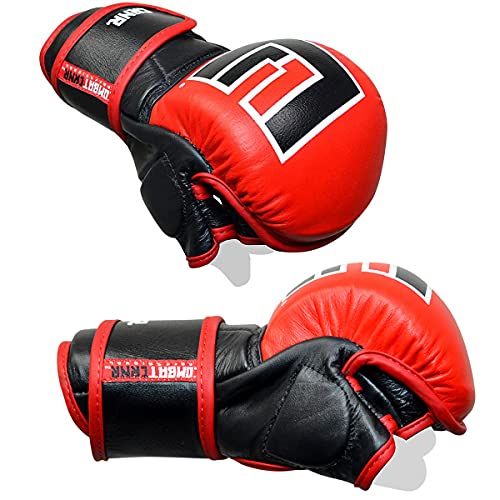 Combat Corner Pure Leather Elite Spar MMA Gloves