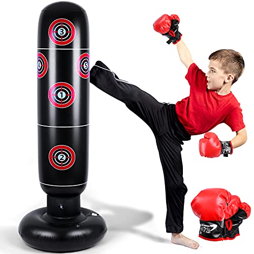 Inflatable Punching Bag for Kids